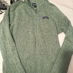 Patagonia Sage Green Fleece Pullover